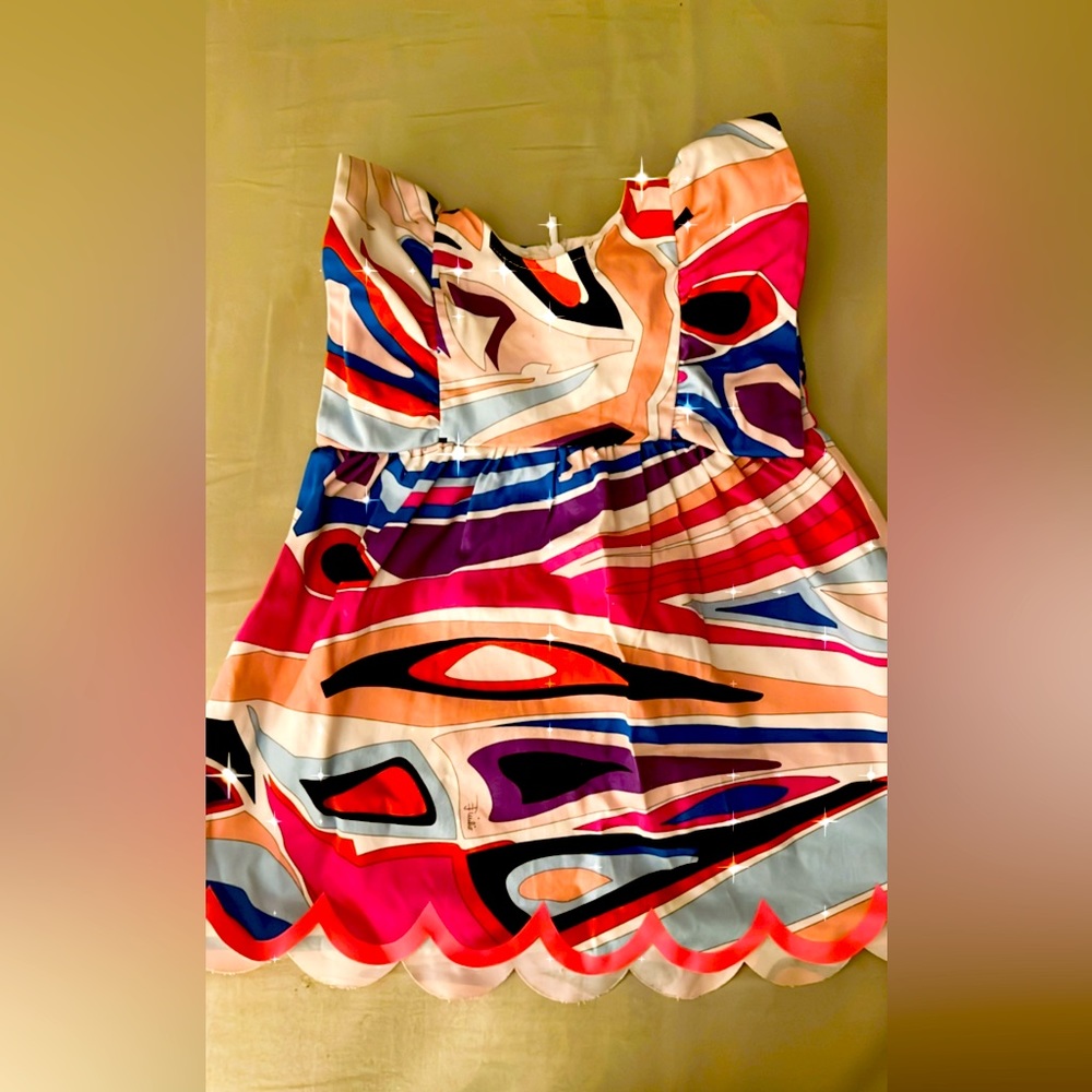 Authentic Toddler Emilio Pucci dress